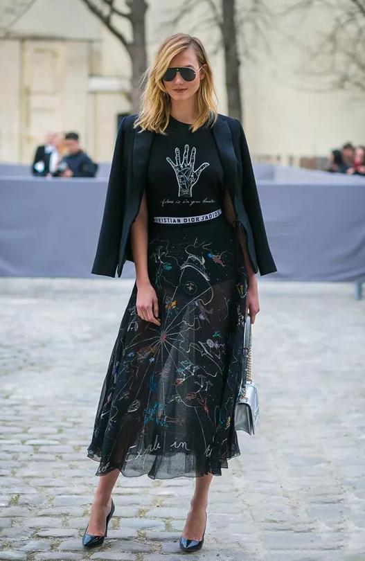 惊艳黑白灰也能穿出高级洋气感,银灰色搭配高级感图