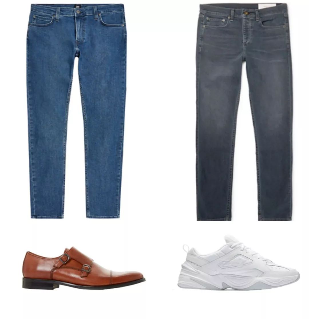 牛仔裤搭配鞋子女秋冬,秋冬怎么选牛仔裤