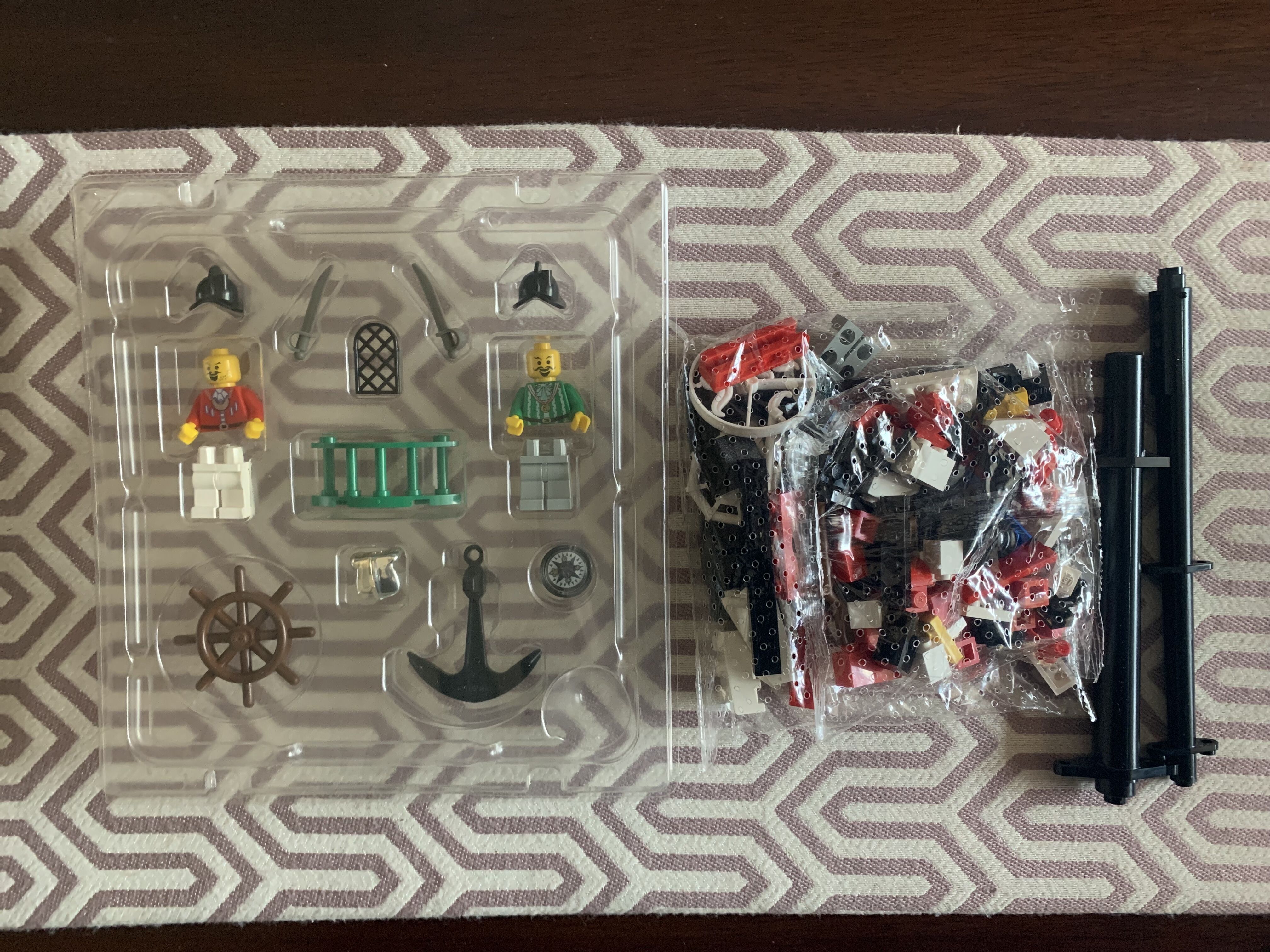 乐高加勒比海盗帝国战舰开箱测评,乐高海盗沉船测评