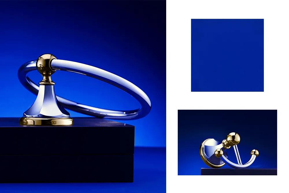 2021大火的克莱因蓝，该用什么浴室挂件搭配？