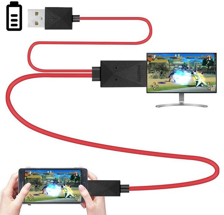 vivo手机如何有线投屏到电视,华为手机有线投屏电视方法