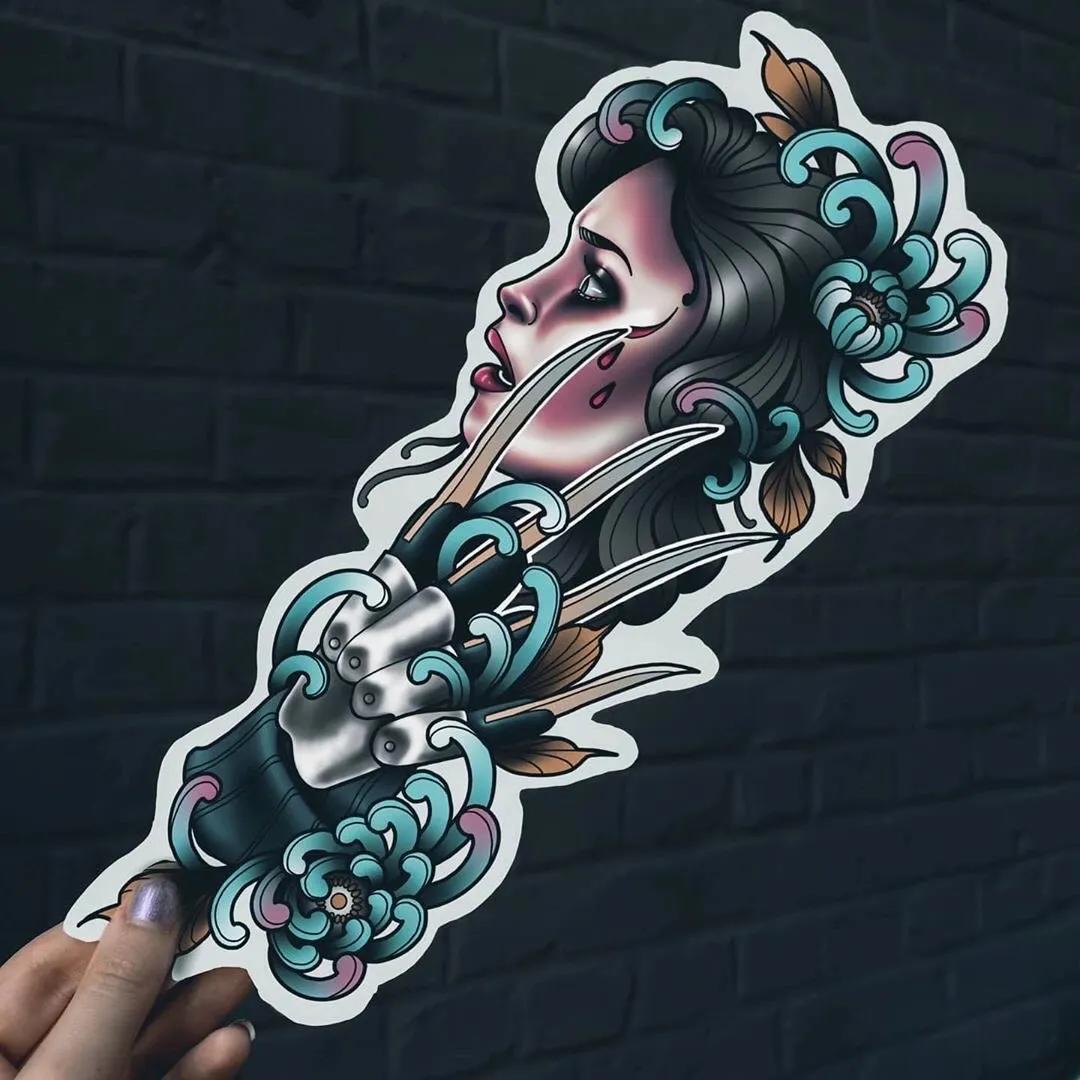 newschool纹身,newschool纹身图案