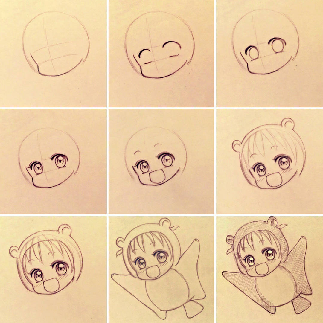 比较简单的动漫人物画法,动漫人物不会画怎么办