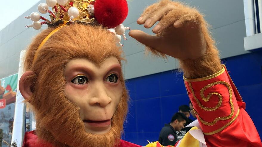 悟空梦蝶无底洞大战玉面花花妖鼠