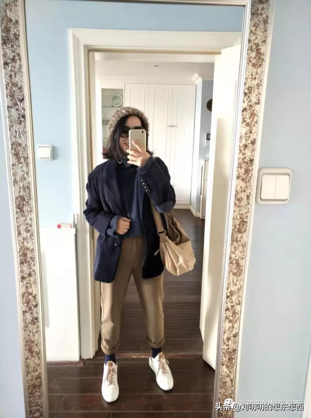 羊绒衫穿搭技巧秋冬,休闲装搭配冬款