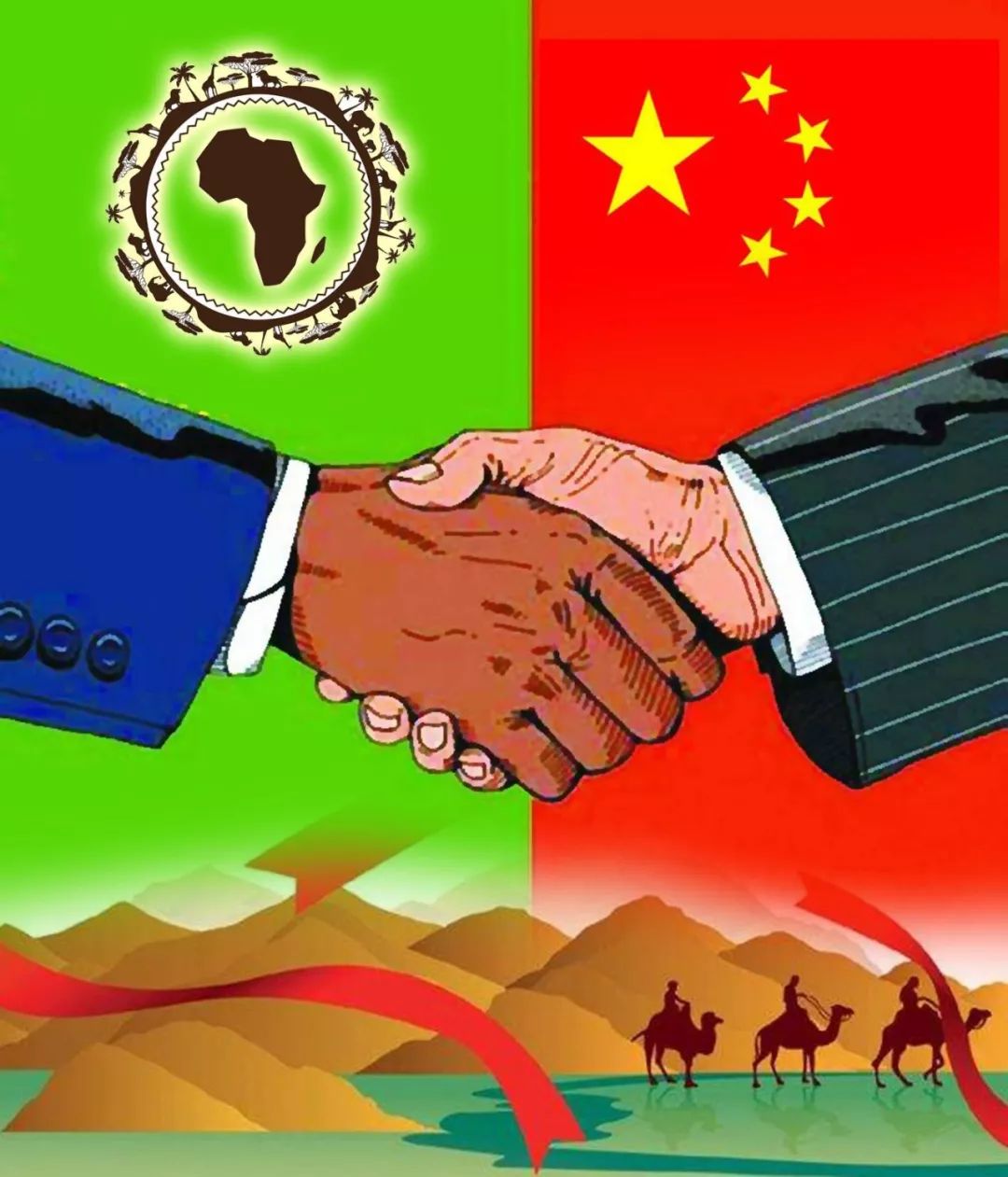 中国非洲战略越来越得人心，距离在非洲建立军事基地还远吗？