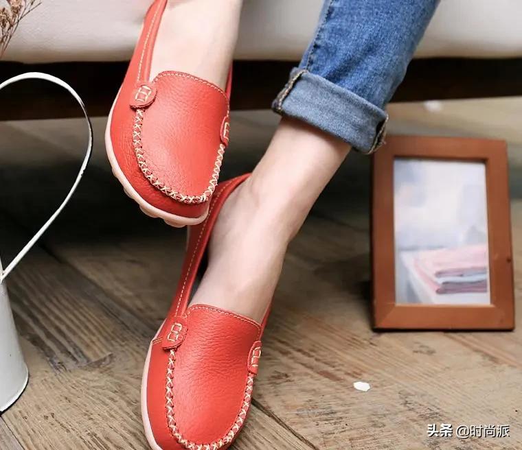 真皮凉鞋软底软皮穿着超舒服透气,真皮厚底凉鞋舒适大气