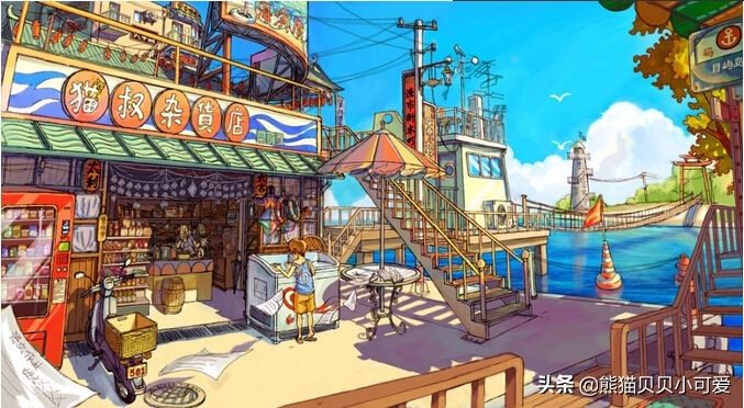 商铺的故事简短,关于商贸文化的故事