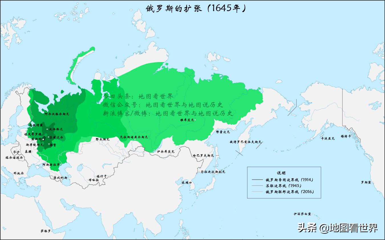沙俄帝国大战苏联版图变化,沙俄大战大清国