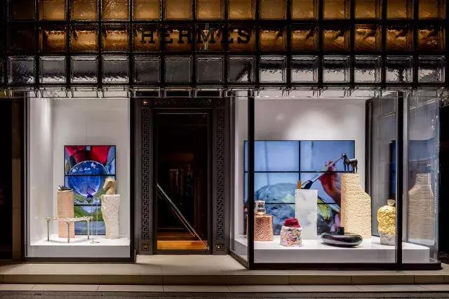 2016年成都爱马仕橱窗,爱马仕东京银座橱窗设计