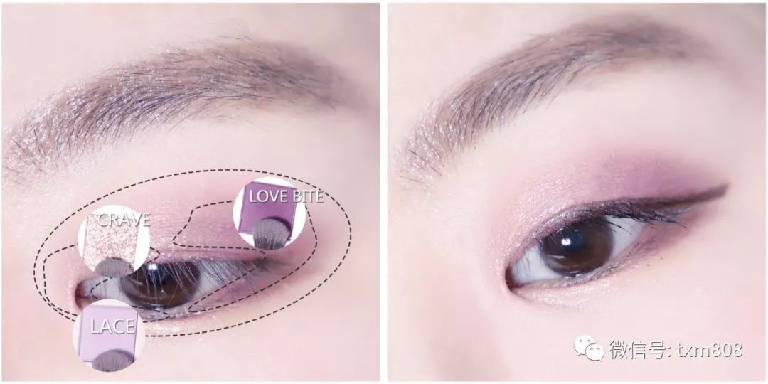 桃粉色系眼影盘,精致的猪猪女孩眼影推荐