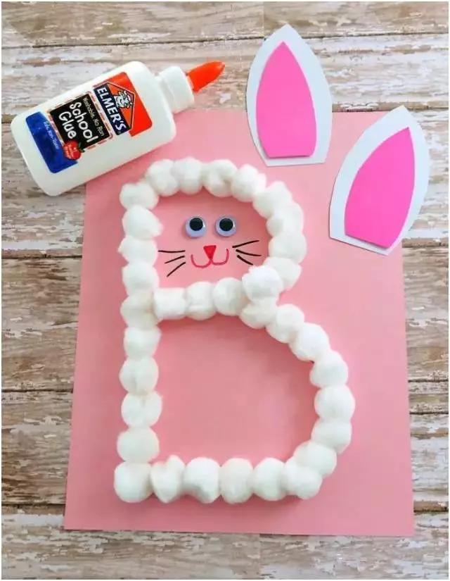 小兔子气球灯笼手工制作幼儿园,黏土小兔子手工教程简单又可爱