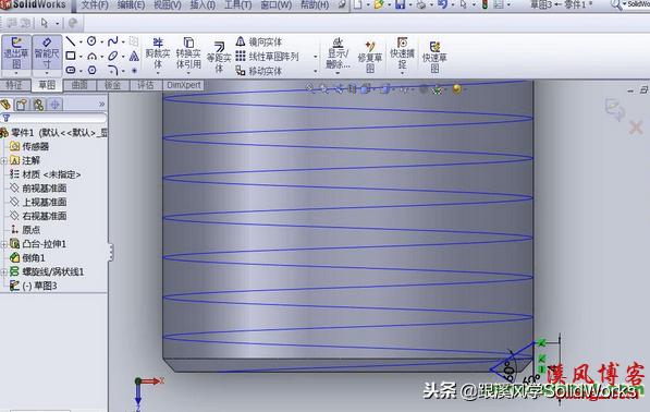 螺纹线画法solidworks,solidworks螺纹的几种画法