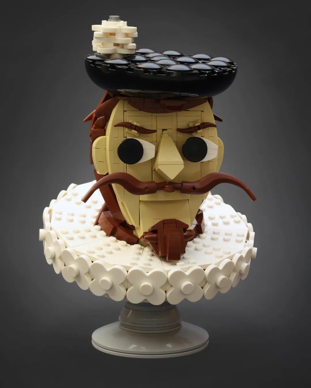 乐高moc作品教程双人床,乐高moc作品图纸