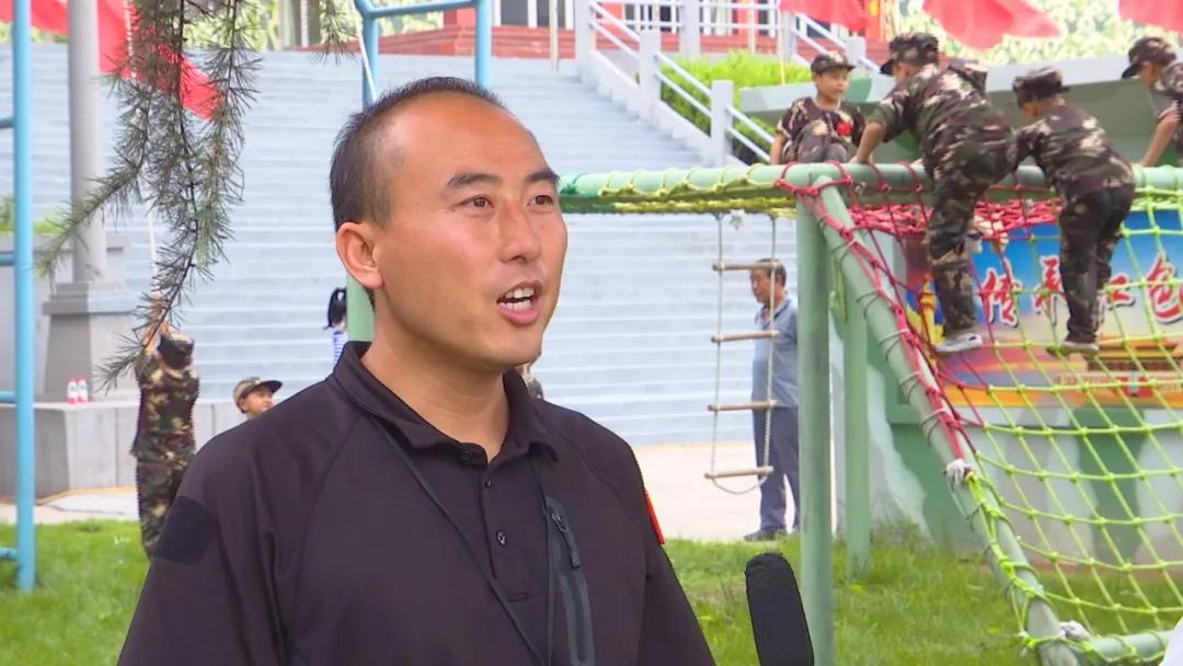韩城苏山营地过暑假：我“当兵”我快乐我成长（图）
