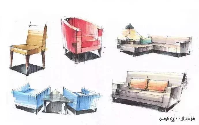 马克笔绘画初学者该用哪种马克笔,马克笔简单调色理论