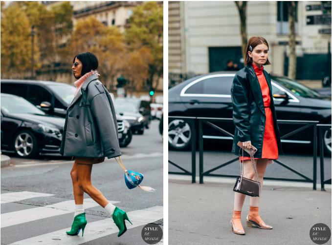 皮衣怎样穿才时髦呢,秋冬皮衣时髦穿搭