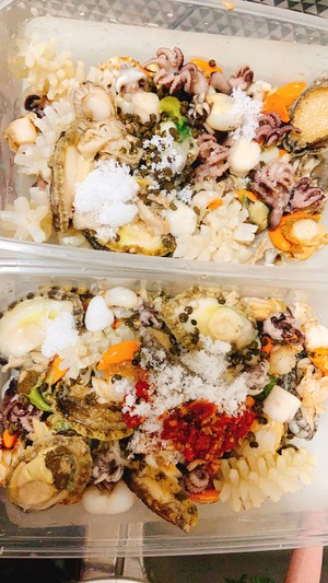 麻辣鲜香的捞汁海鲜,捞汁小海鲜酸酸辣辣超级好吃