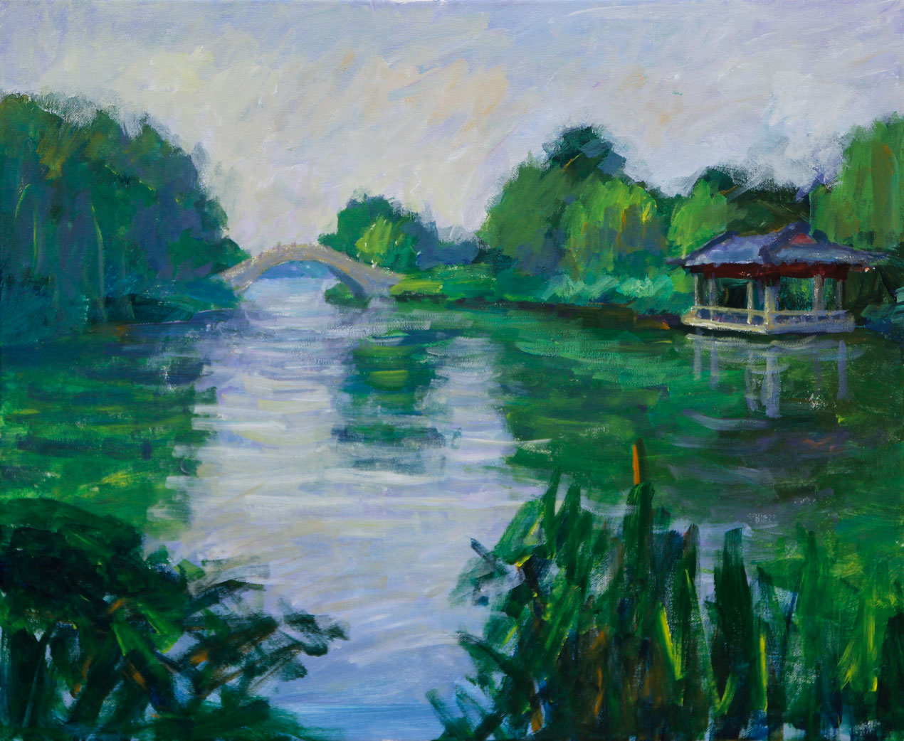 学丙烯画必备的工具和颜料,丙烯画笔和丙烯颜料