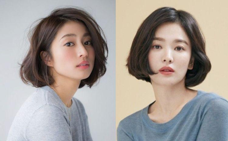 鲍勃头发型图片韩系,不用打理的前刺头发型推荐