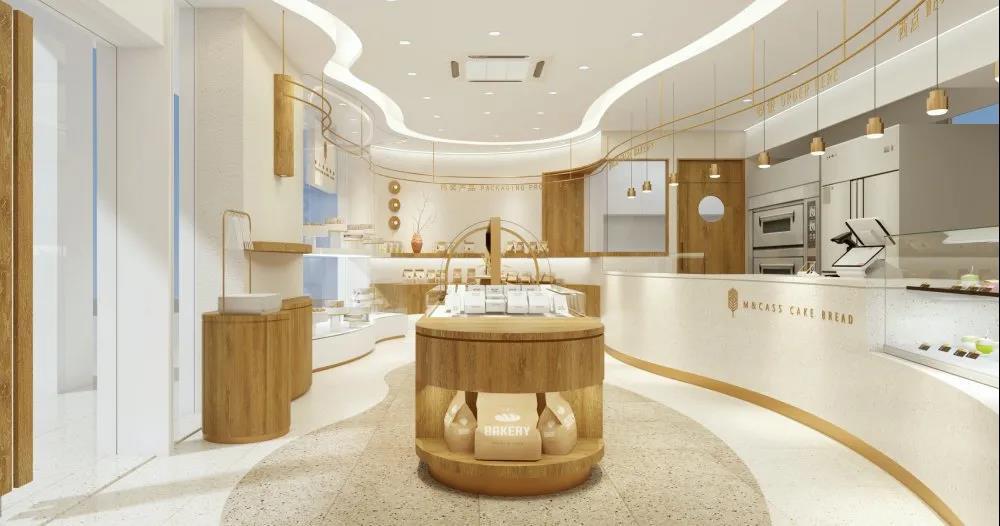 蛋糕店简装修风格图片,新中式蛋糕店极简风格
