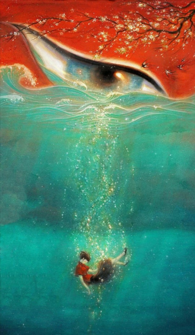 大鱼海棠高清壁纸女,大鱼海棠台词壁纸