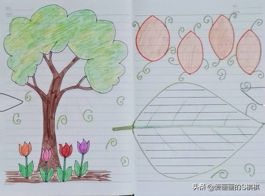 50张万能手抄报模板合集,我的寒假生活手抄报简易版2022