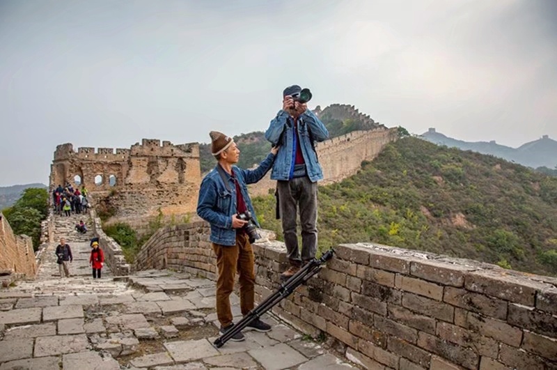 金山岭长城波澜壮阔,拍金山岭长城