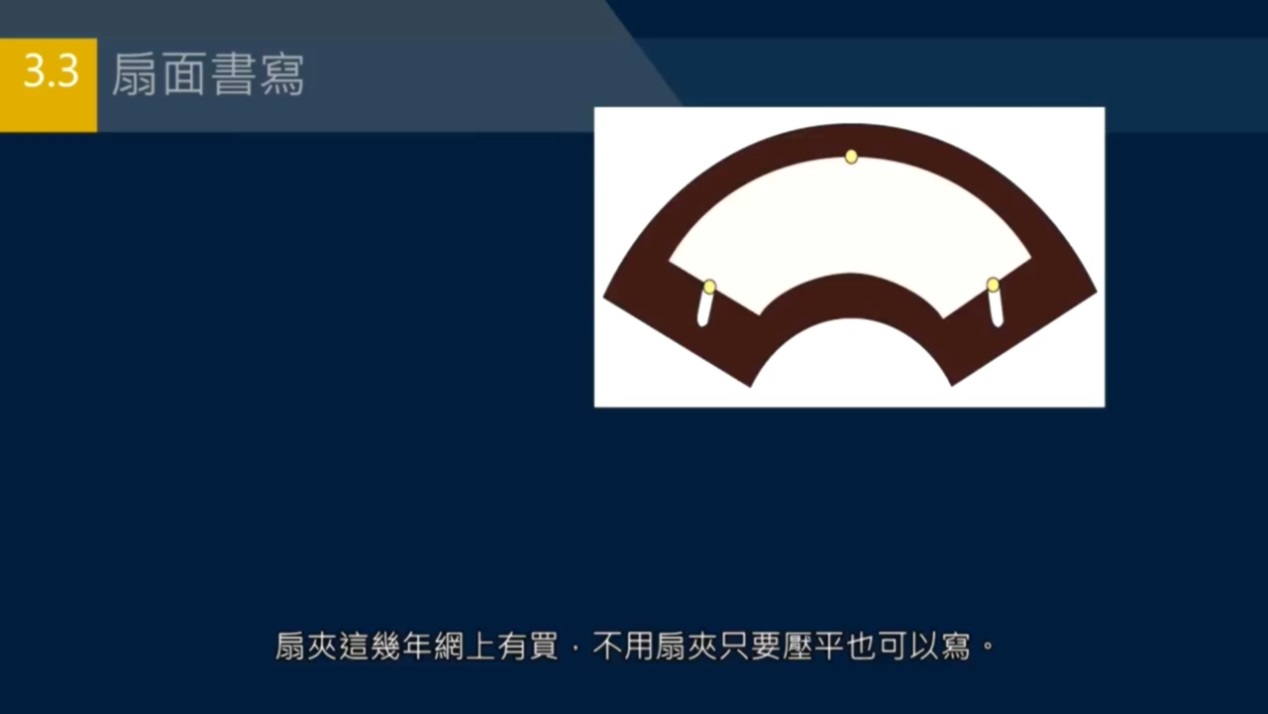 历史上有名的书法团扇,扇面的起源