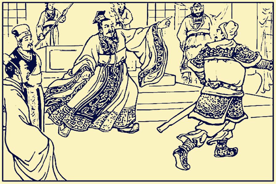 曹丕怎么逼曹植作诗,曹丕见两牛打架让曹植写下一首诗