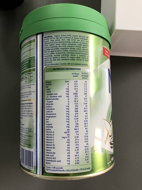 港版雀巢能恩全护a2测评,港版雀巢能恩全护a2奶粉800克