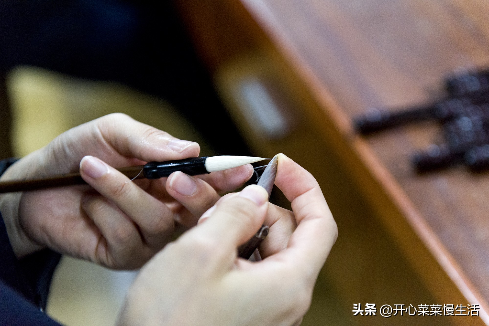 中国画什么毛笔好,画国画用什么毫的毛笔好