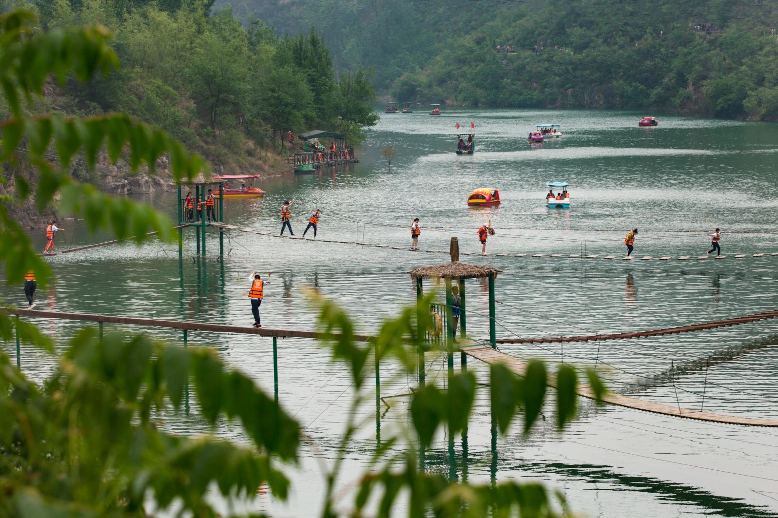 河南省最大水上拓展基地，竟藏在缺水的林州，难怪很多人都不知道