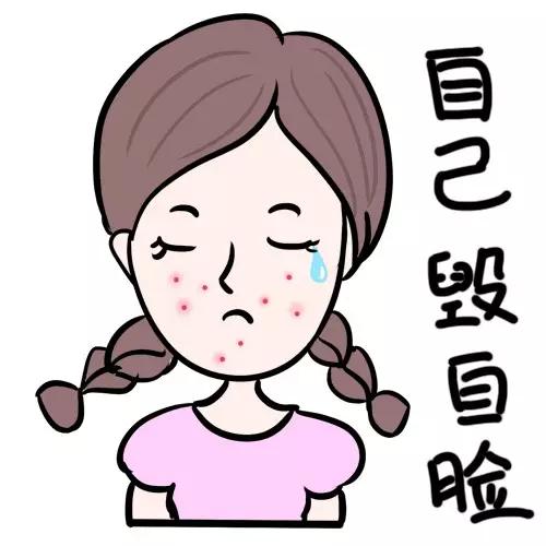 痘痘生长位置原因,痘痘长的位置代表什么要注意什么