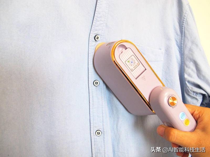 熨平衣物重现唯美李佳琦强烈推荐的韩国大宇手持挂烫机开箱