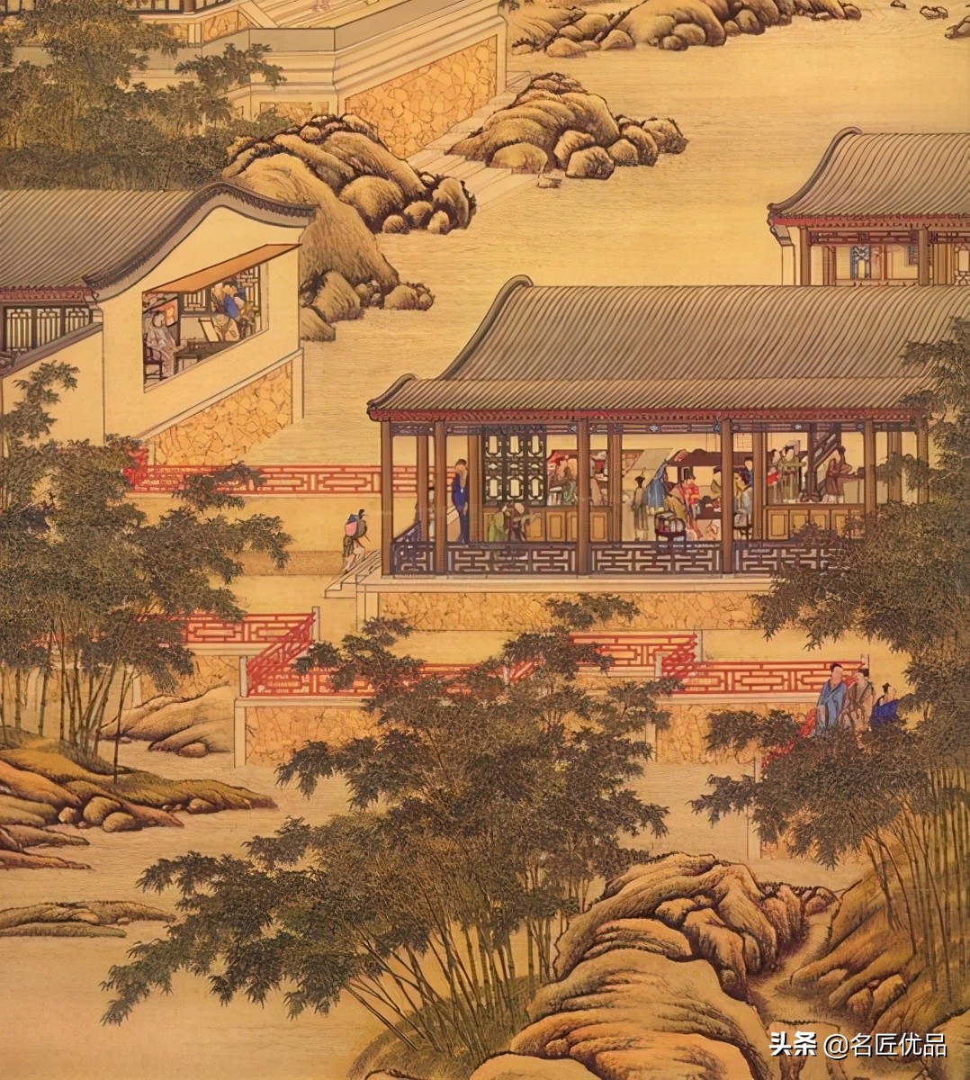 葛饰北斋富岳三十六景作品说明,清代五十位宫廷画师