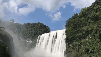 观赏黄果树瀑布领略它的壮观,第二次观赏黄果树瀑布视频