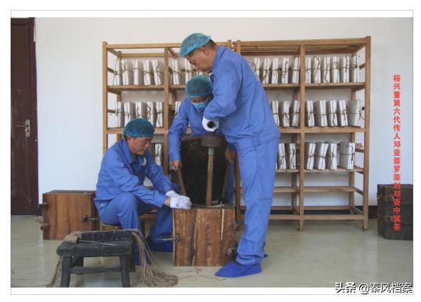 茯茶老砖,裕兴重茯砖茶历史