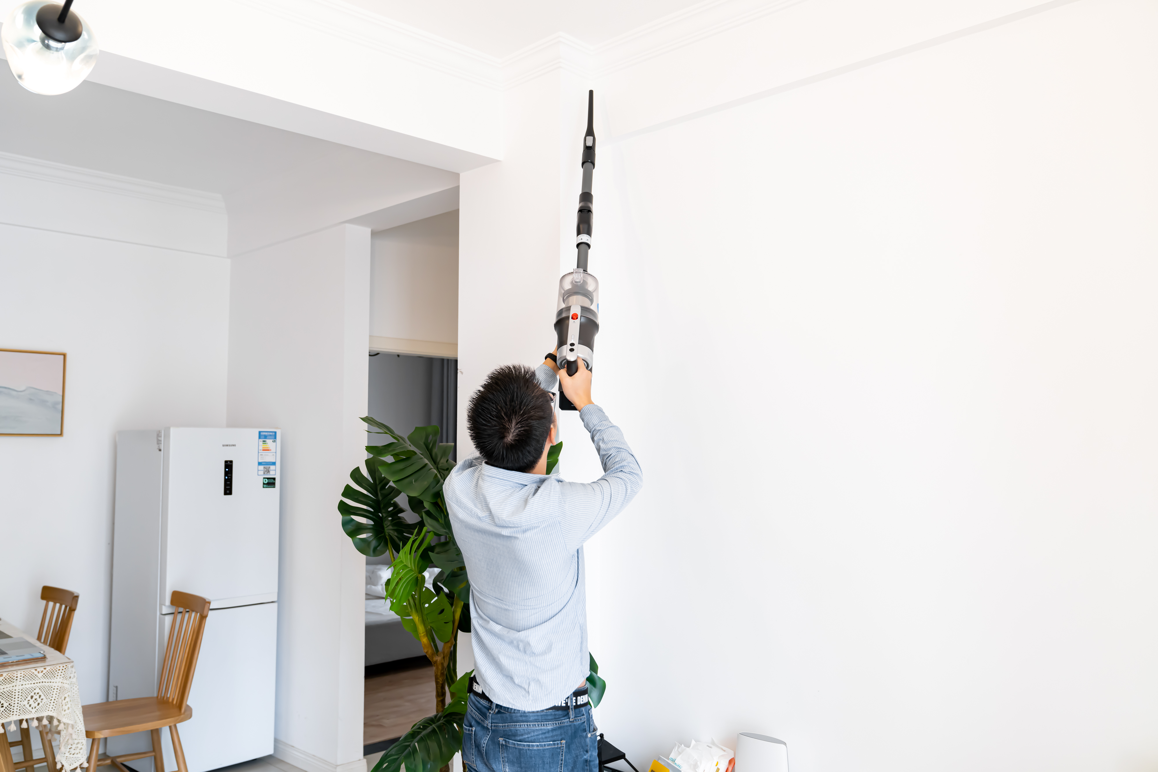 美的p7弯折吸尘器初体验,美的吸尘器深度清洁