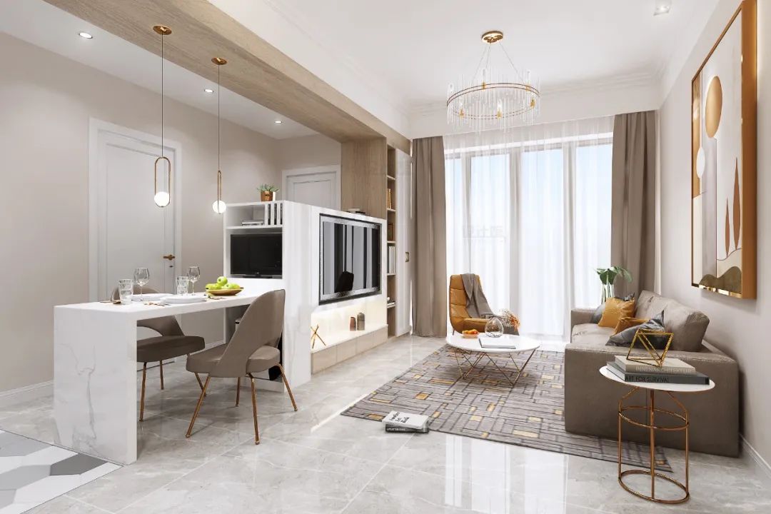 沙发摆在客厅的哪个位置好看,客厅沙发如何摆放显得空间大