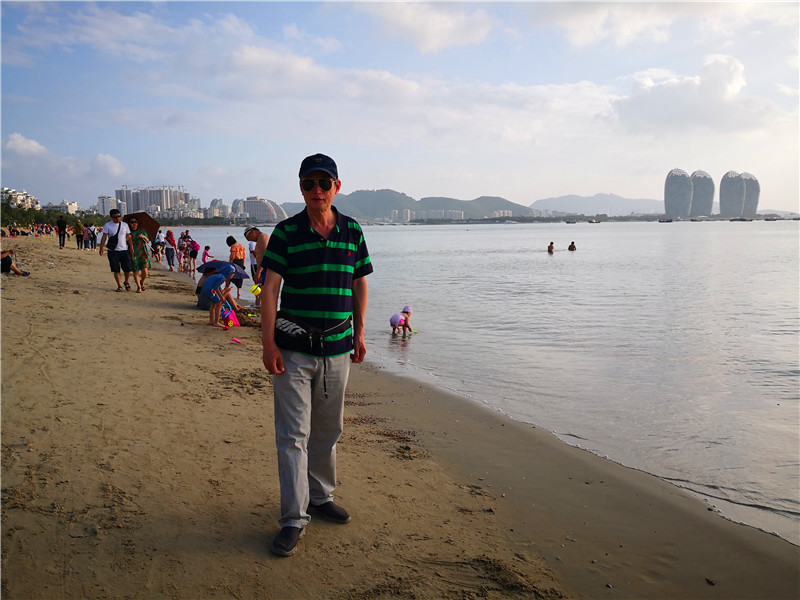 海南兰海美丽新海岸,海南8月风景