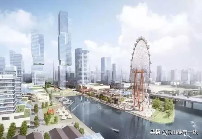 昆山城市面貌,昆山打造的新城