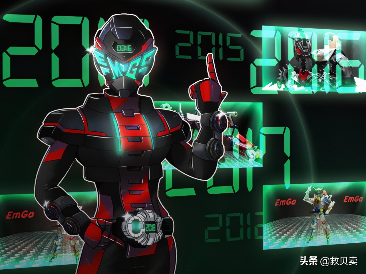 动漫中假面骑士还有哪些战士,假面骑士由漫迷创作的5位骑士