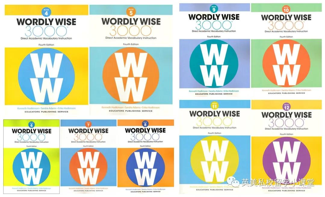 刷爆小红书！北美词汇原版教材《WordlyWise3000》全套，来啦