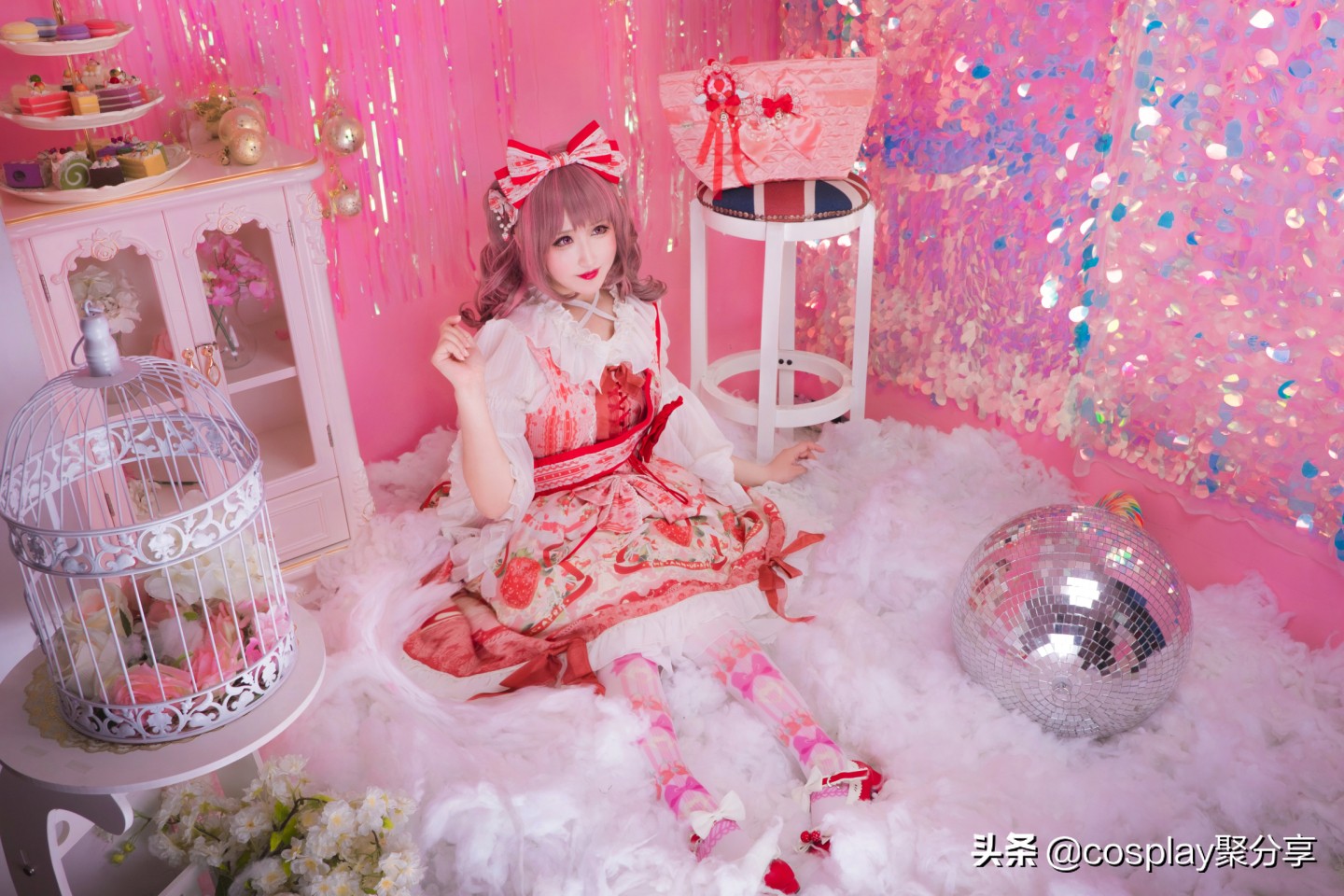 春季lolita紫色,lolita华丽夏季