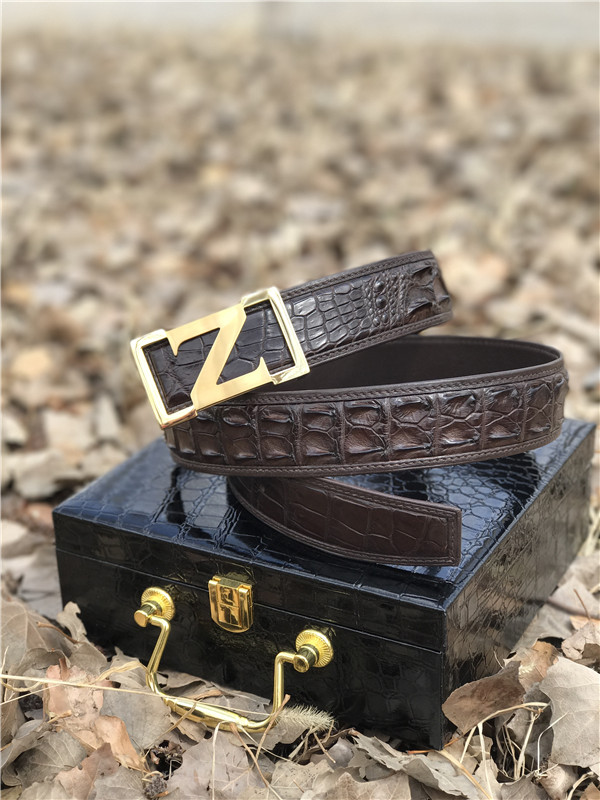 真皮腰带鳄鱼皮,鳄鱼真皮皮带男士品牌