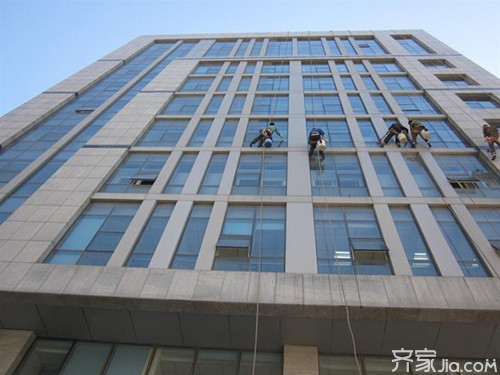 外墙高空清洗用什么,高层外立面清洗