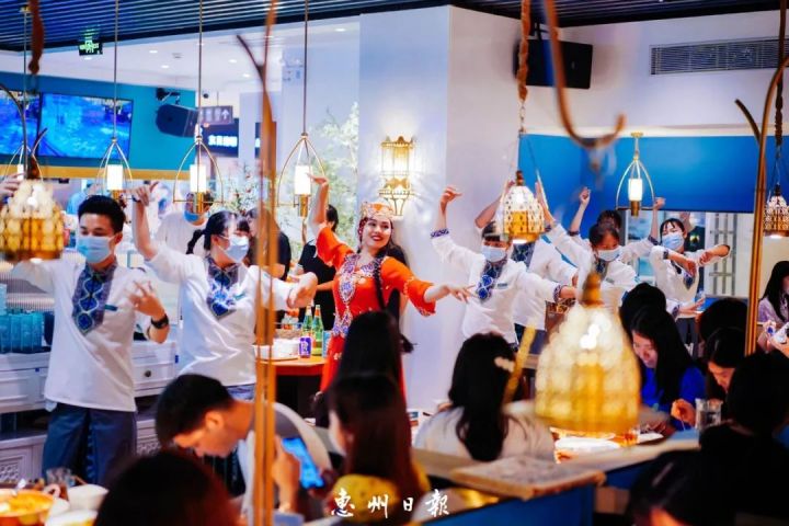 惠州博罗夜色,夜色惠州西湖