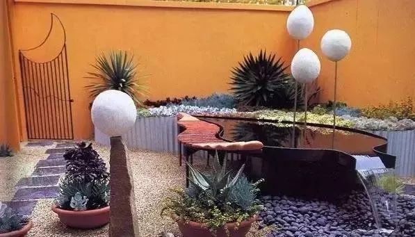 庭院花园石材地板铺设效果,私家庭院最流行的4大铺装方式