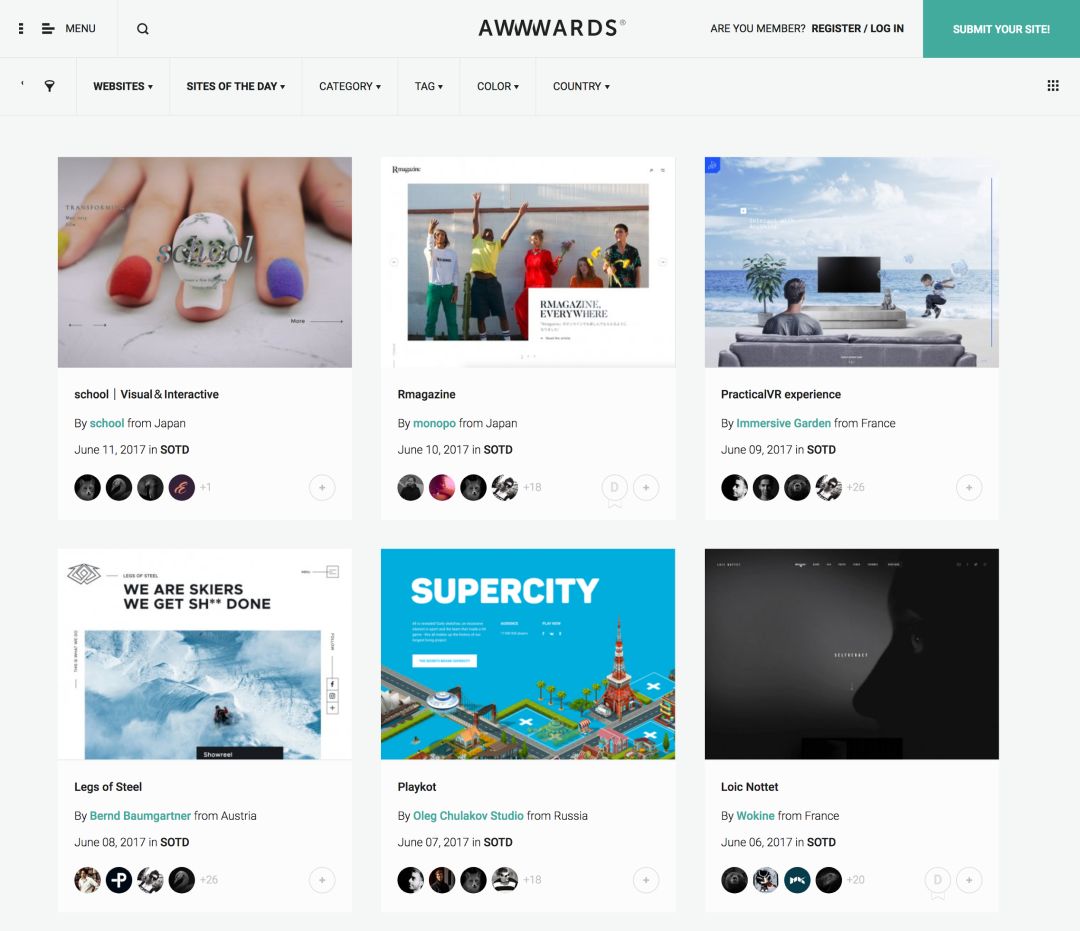 设计灵感系列之网页设计,网页设计灵感网站推荐